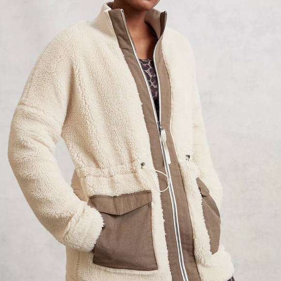 Anthropologie Jackets & Blazers - Varley Woodgreen Sherpa Coat